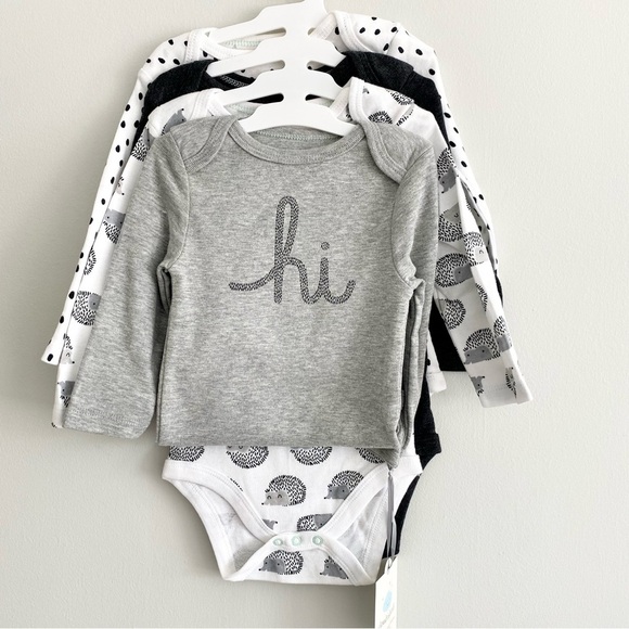 Cloud Island Baby Neutral Bodysuit & Pants Set Size 6-9 Months - Picture 2 of 6